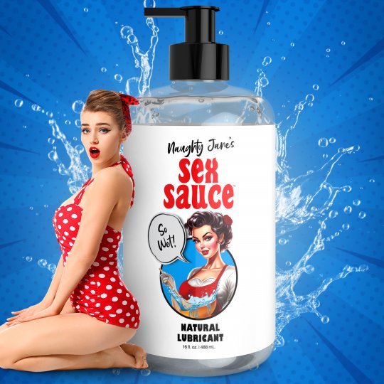 Naughty Jane's Sex Sauce Natural Water-based Lubricant