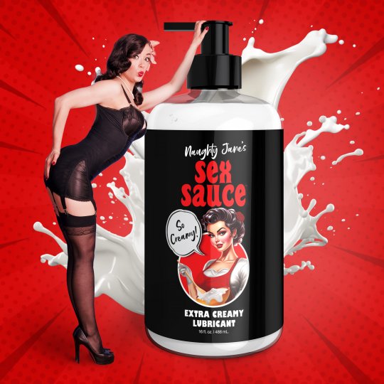 Naughty Jane's Sex Sauce Extra Creamy Water-based Lubricant