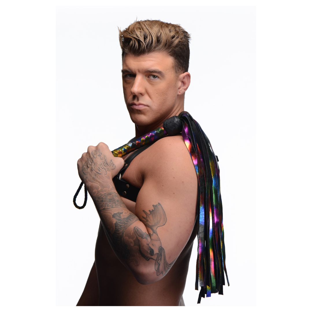 Strict Leather Rainbow Leather Flogger