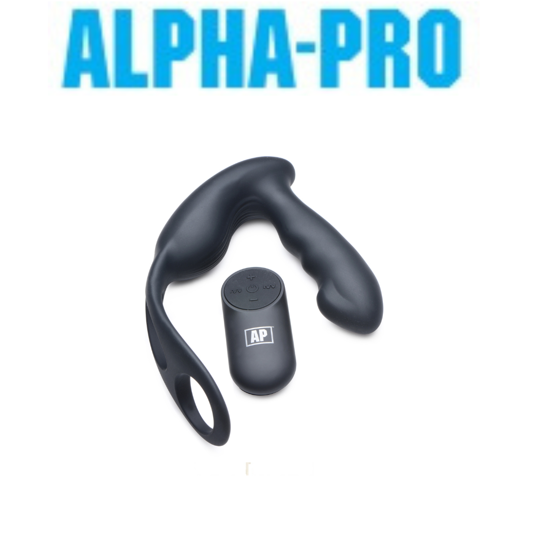 7x P-strap Milking & Vibrating Prostate Stimulator With Cock & Ball Harness