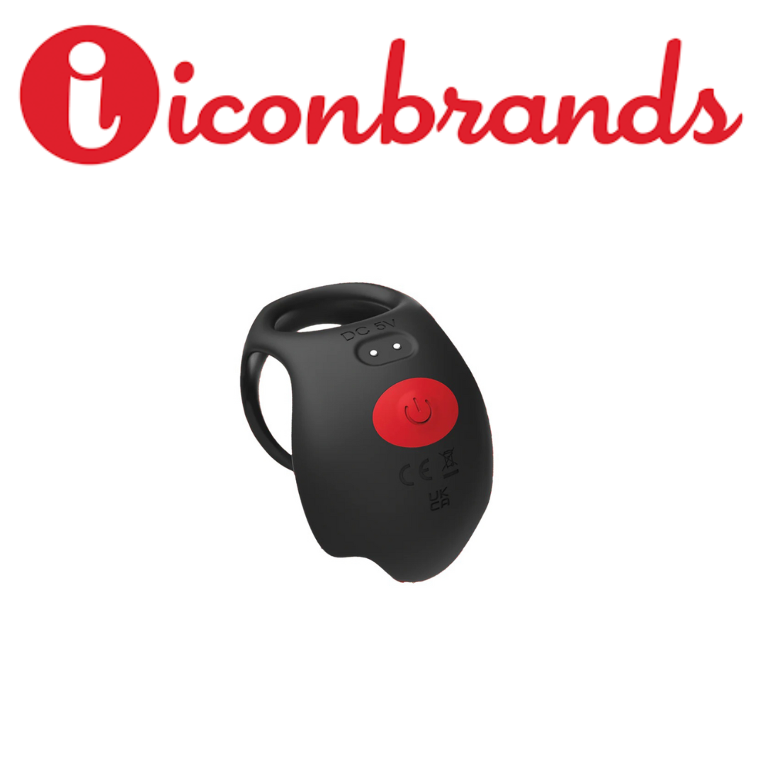 Red Dot Vibrating Cock Ring V3 With Remote