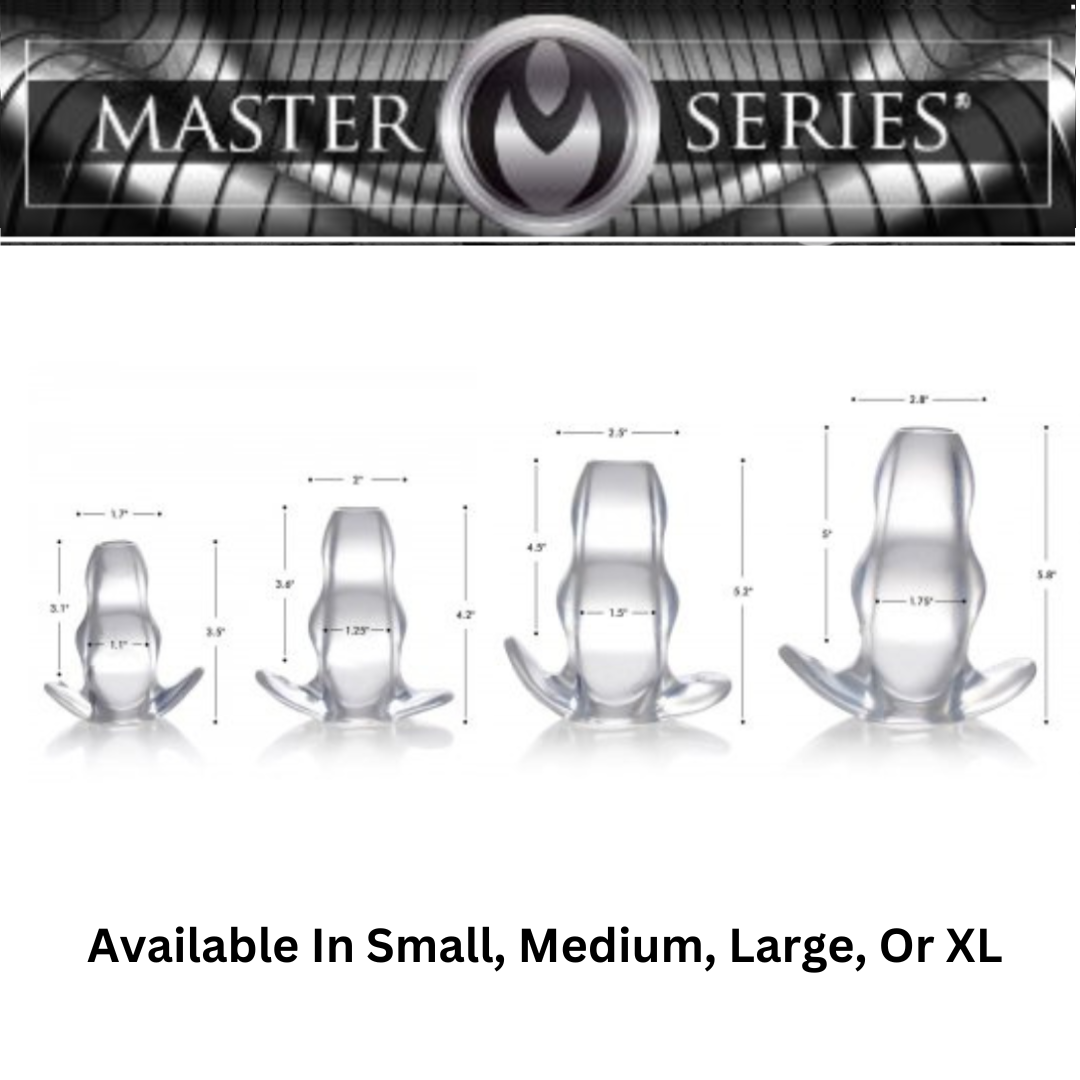 Clear View Hollow Anal Plug