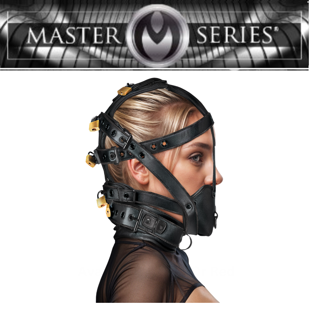 Lockable Head Harness With Muzzle