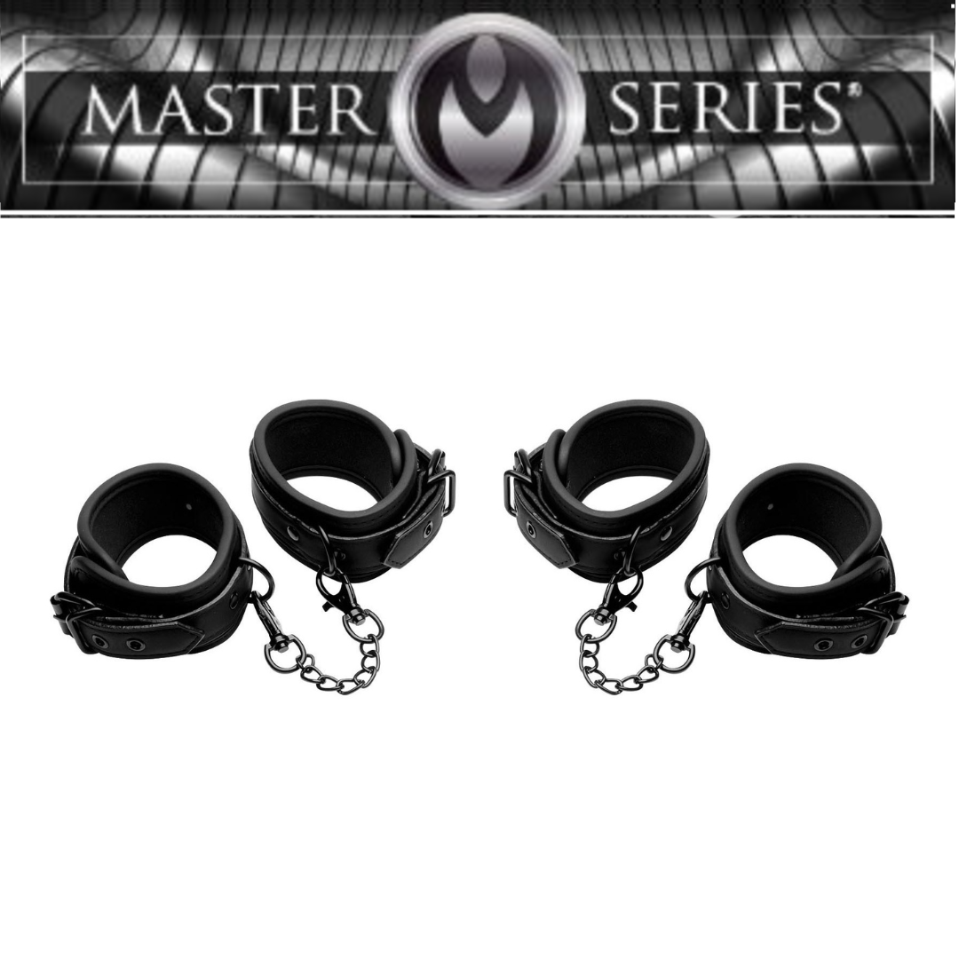 Kinky Comfort Wrist And Ankle Cuff Set