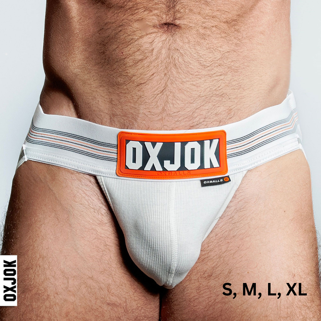 Slingjock Upthrust Slider-White Strap Jock