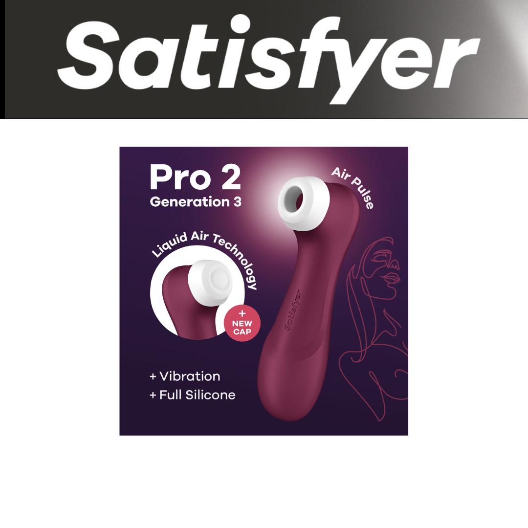 Satisfyer Pro 2 Generation 3 Connect App Liquid Air Technology