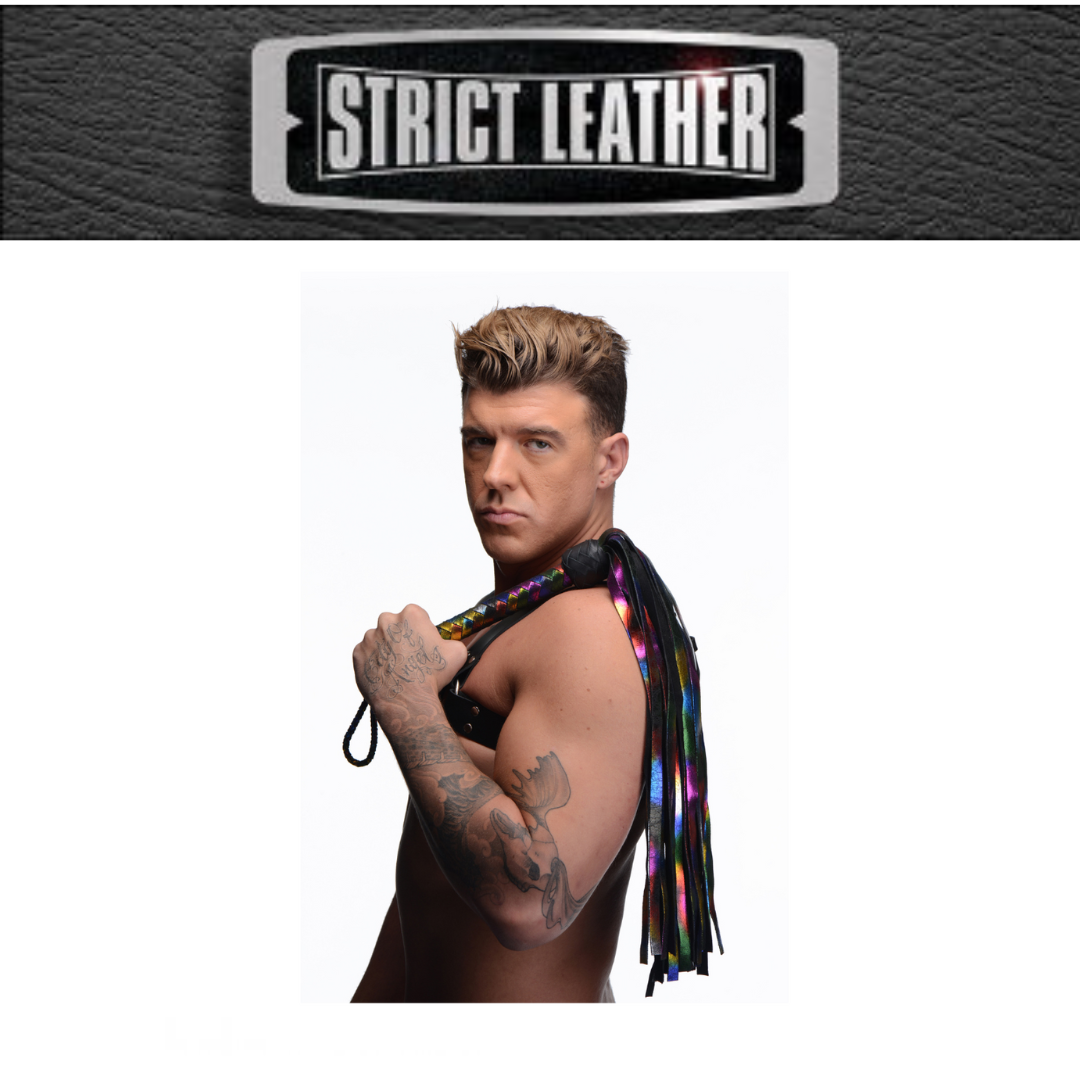 Strict Leather Rainbow Leather Flogger