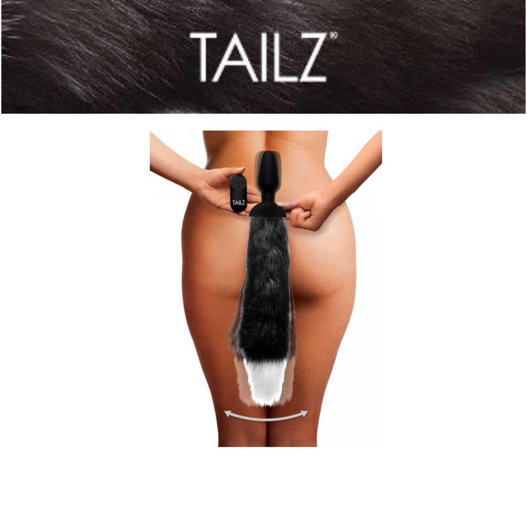 Remote Control Wagging Fox Tail Anal Plug