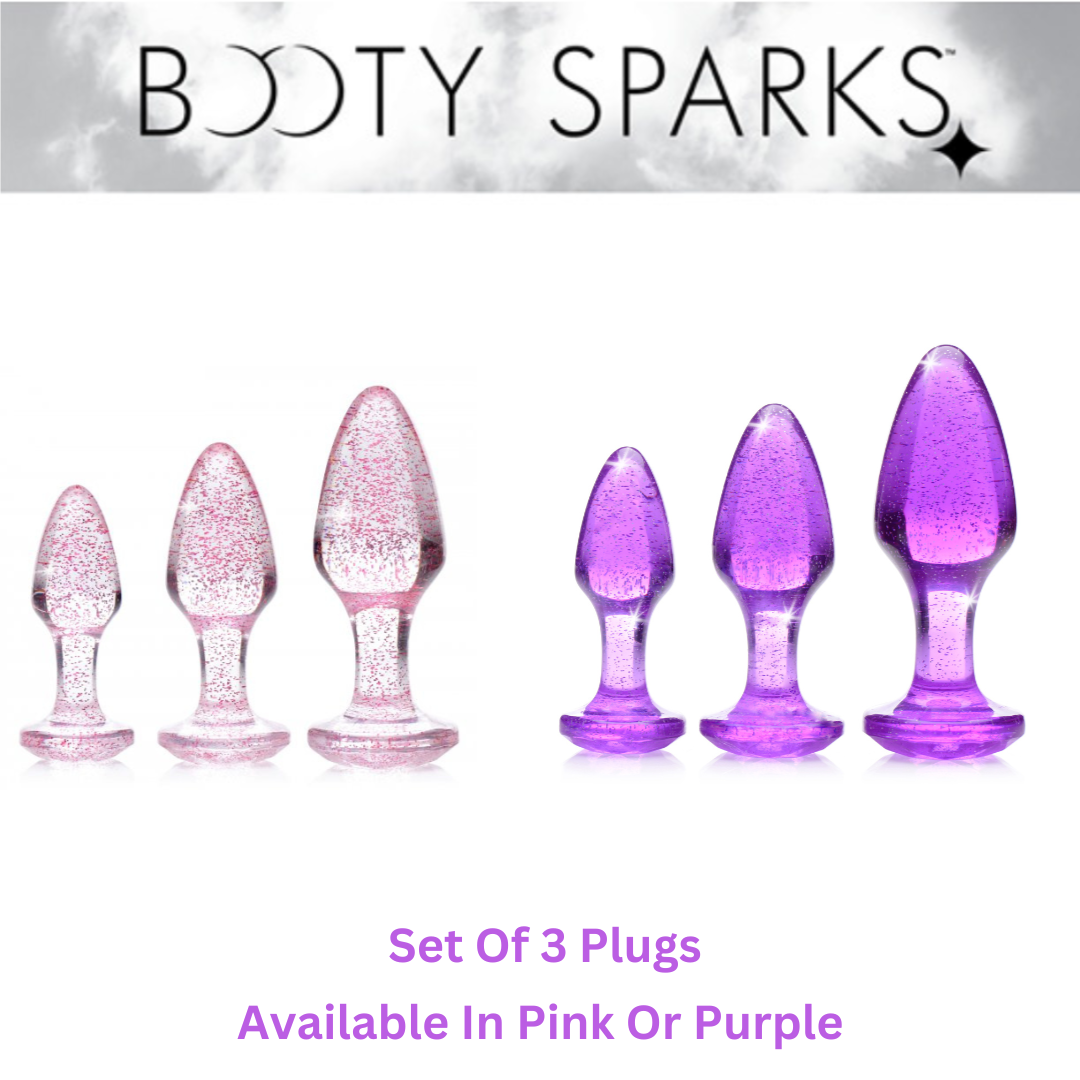 Glitter Gem Anal Plug Set