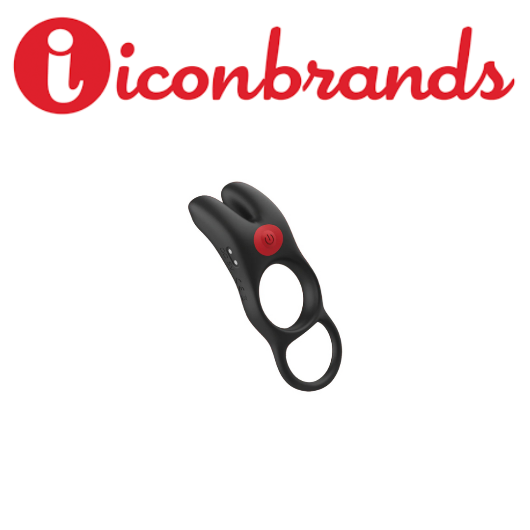 Red Dot Vibrating Cock Ring V1 With Remote
