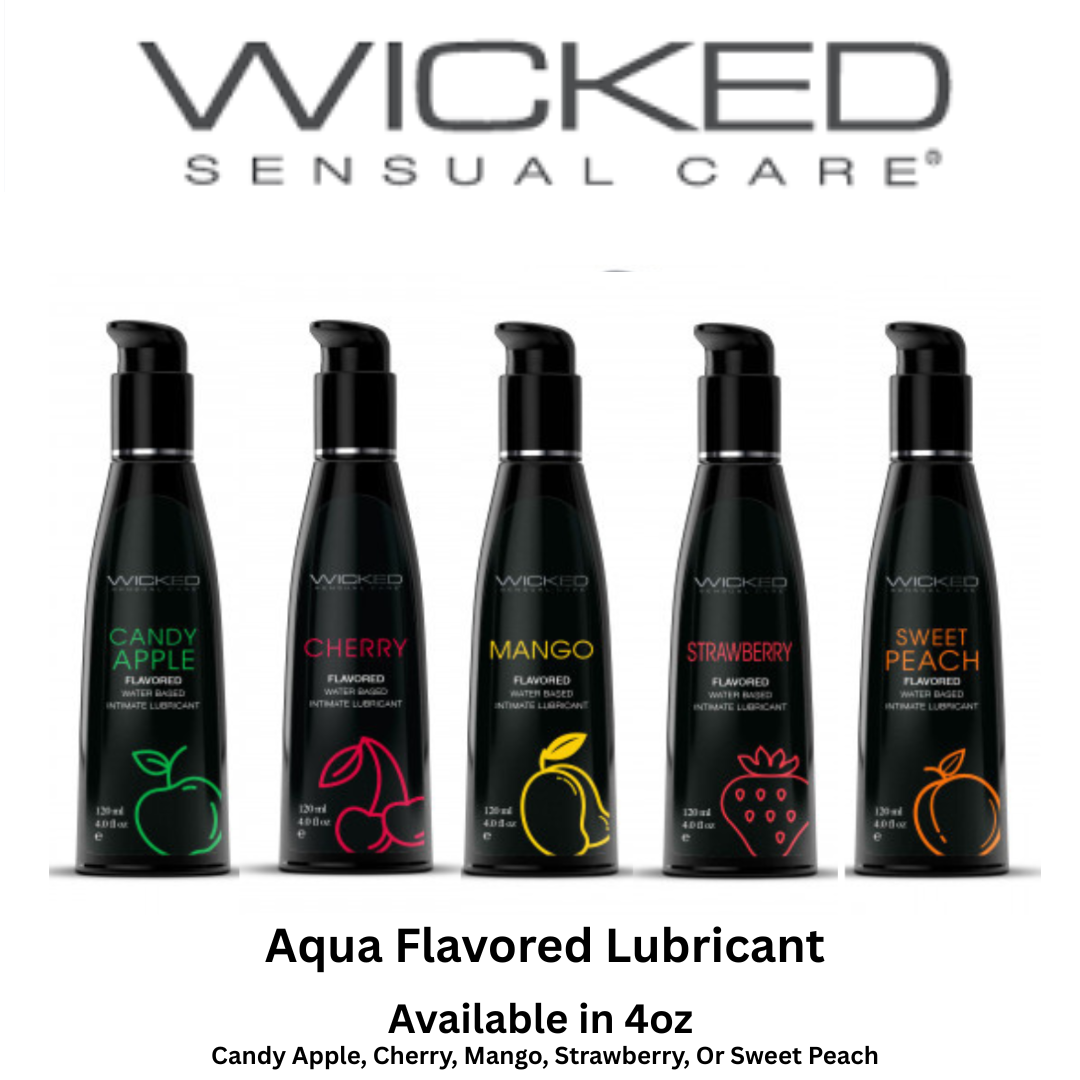Aqua Flavored Water-based Intimate Lubricant