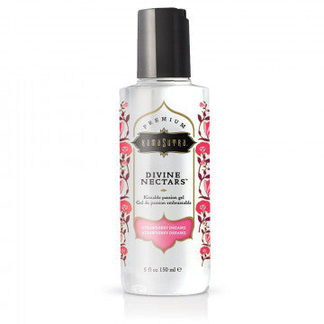 Divine Nectars Strawberry Dreams Flavored Water-based Body Glide