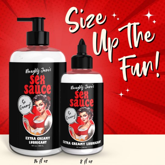 Naughty Jane's Sex Sauce Extra Creamy Water-based Lubricant