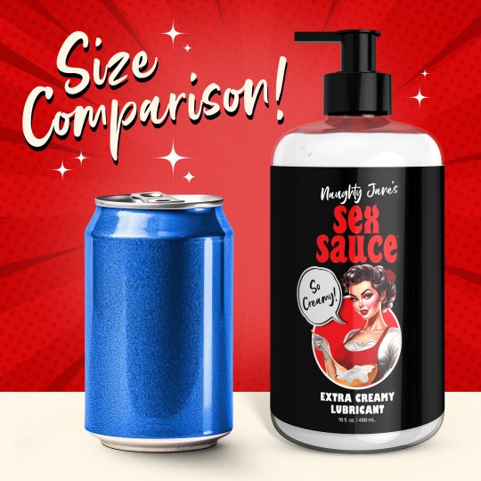 Naughty Jane's Sex Sauce Extra Creamy Water-based Lubricant