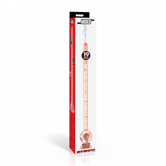 Slim Silicone Enema Hose