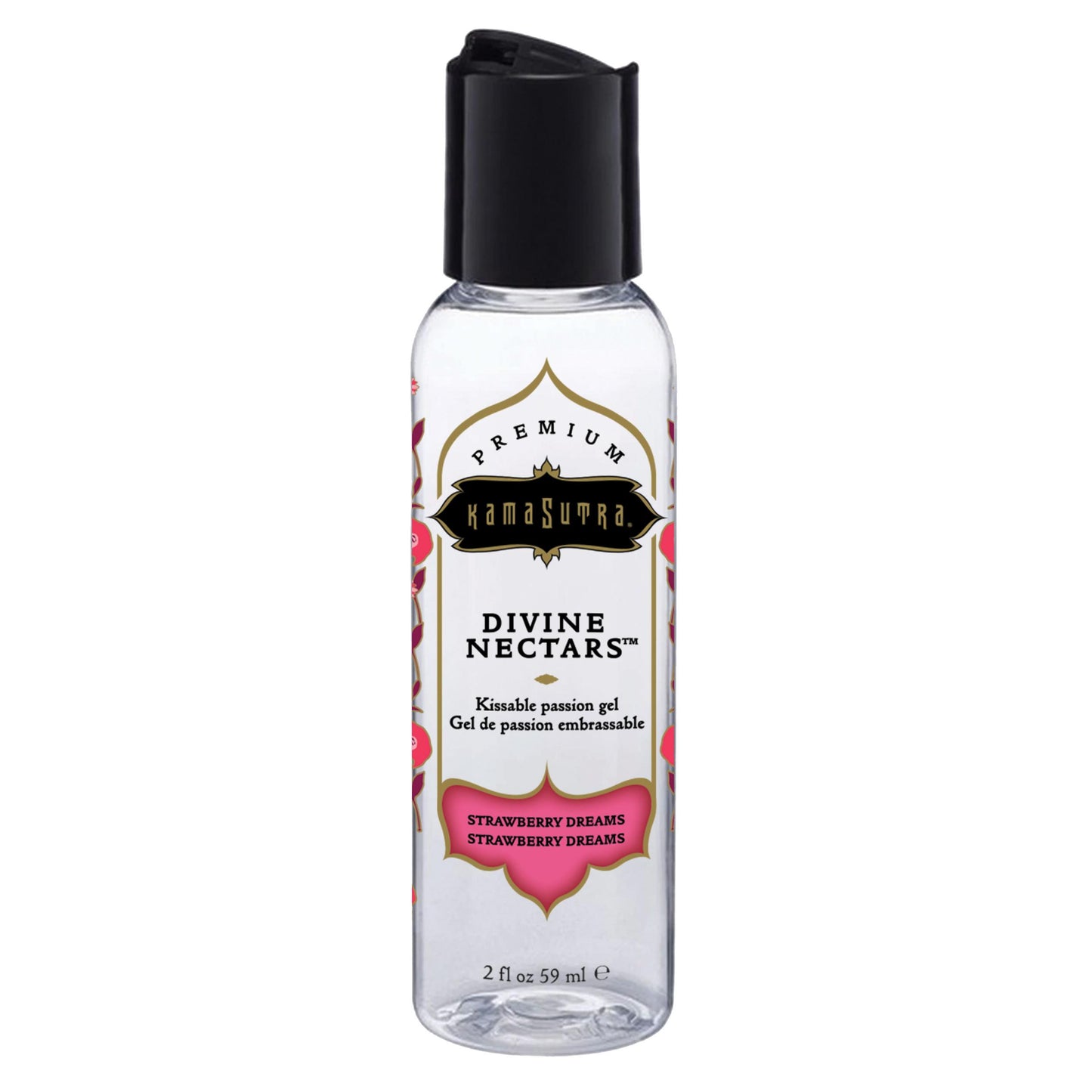 Divine Nectars Strawberry Dreams Flavored Water-based Body Glide
