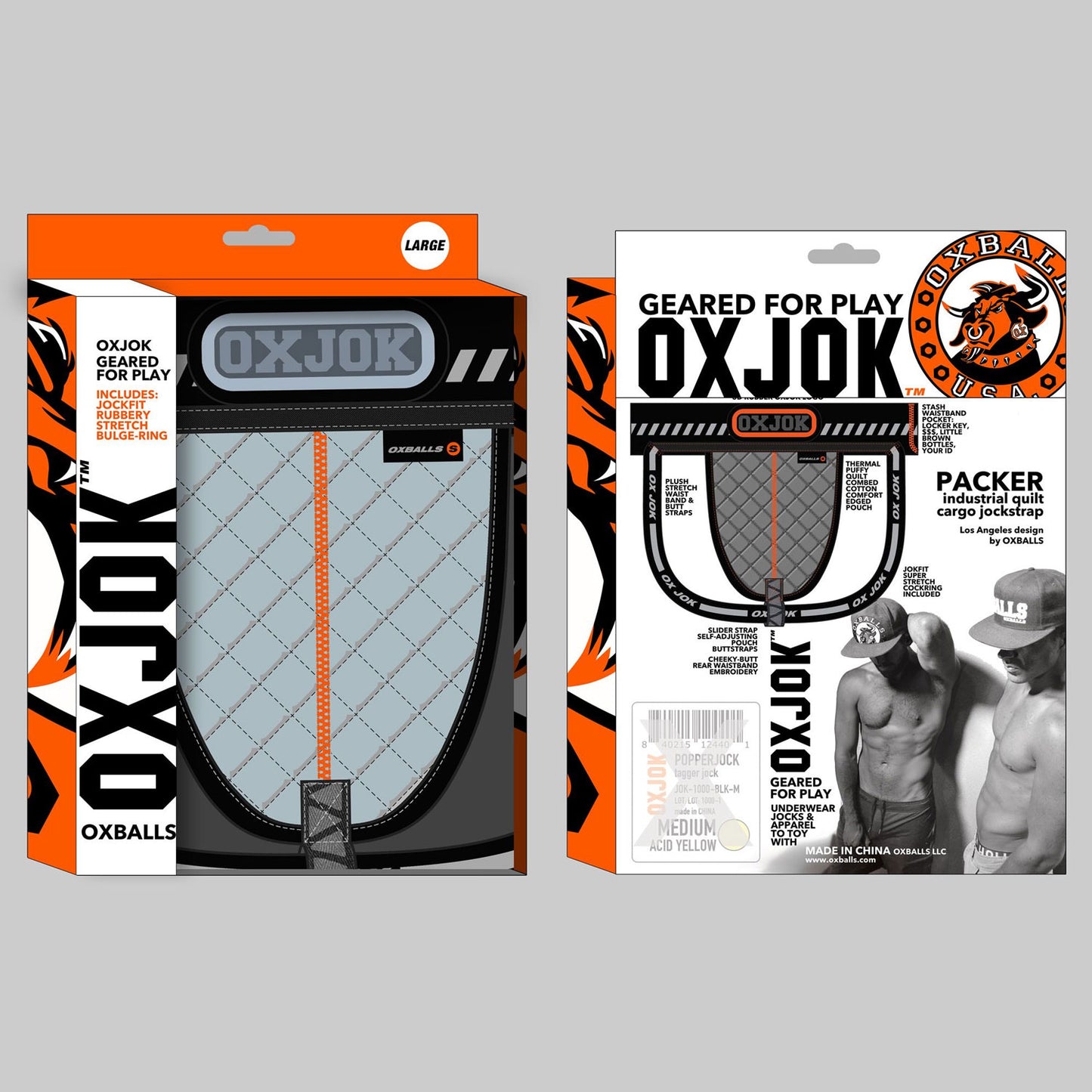 Packer Industrial Quilted Cargo Strapjock