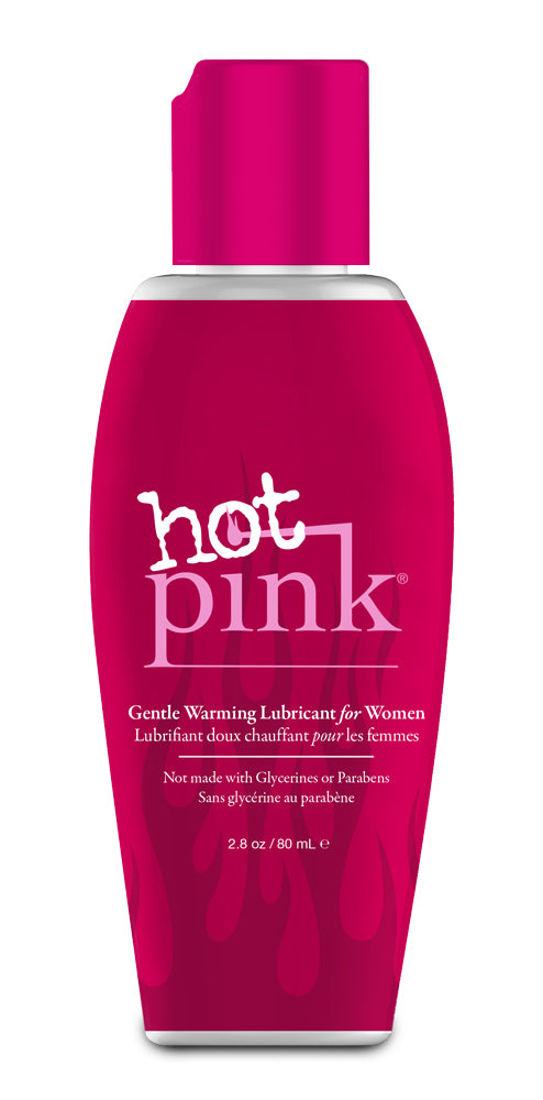Hot Pink Warming Water-based Lubricant for Women