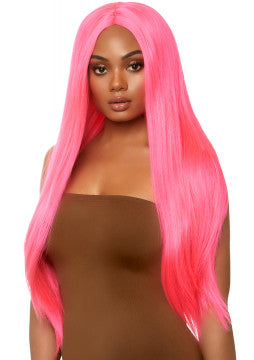 33 inch Long Center Part Straight Wig