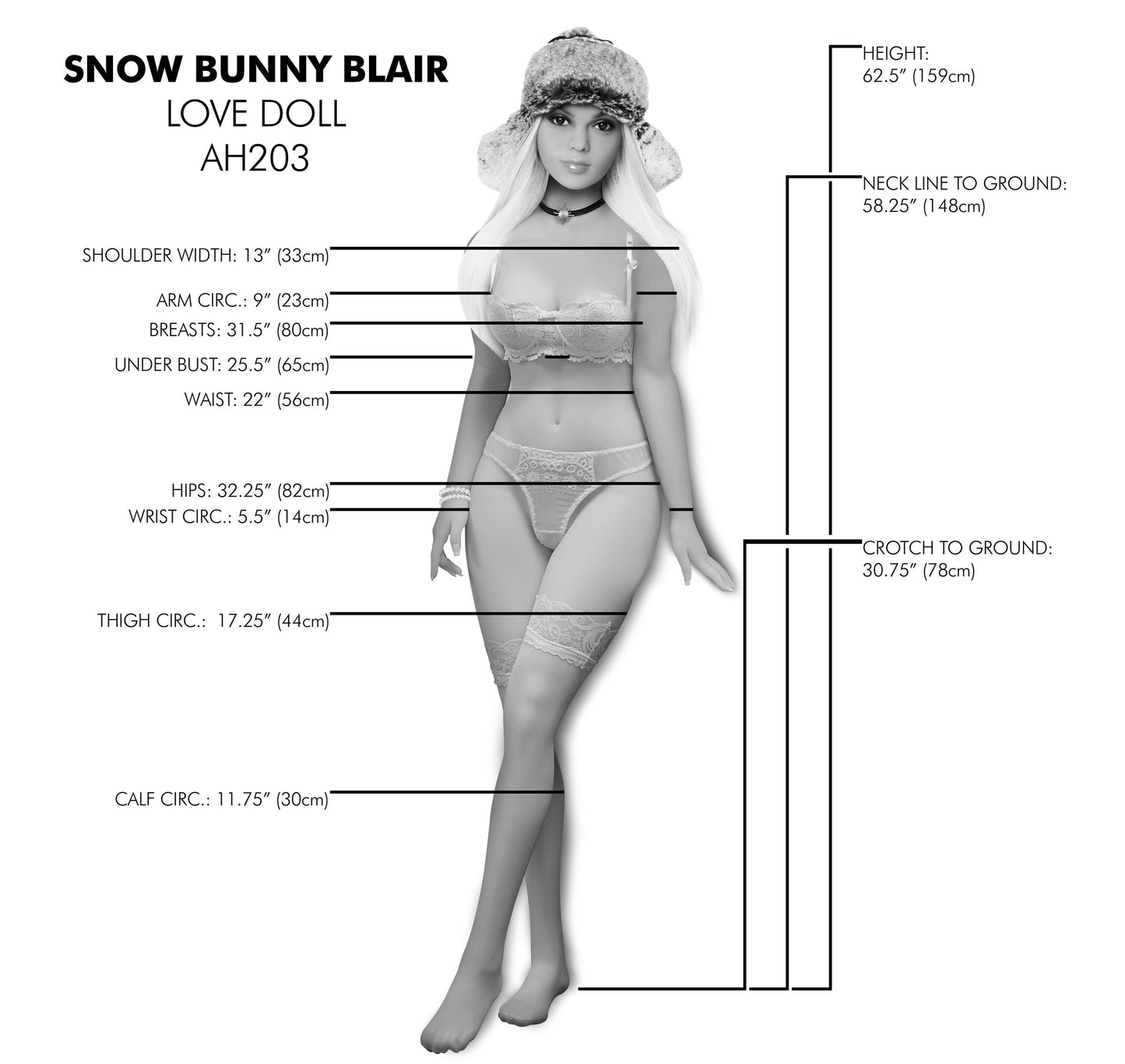 NexGen Snow Bunny Blair Love Doll