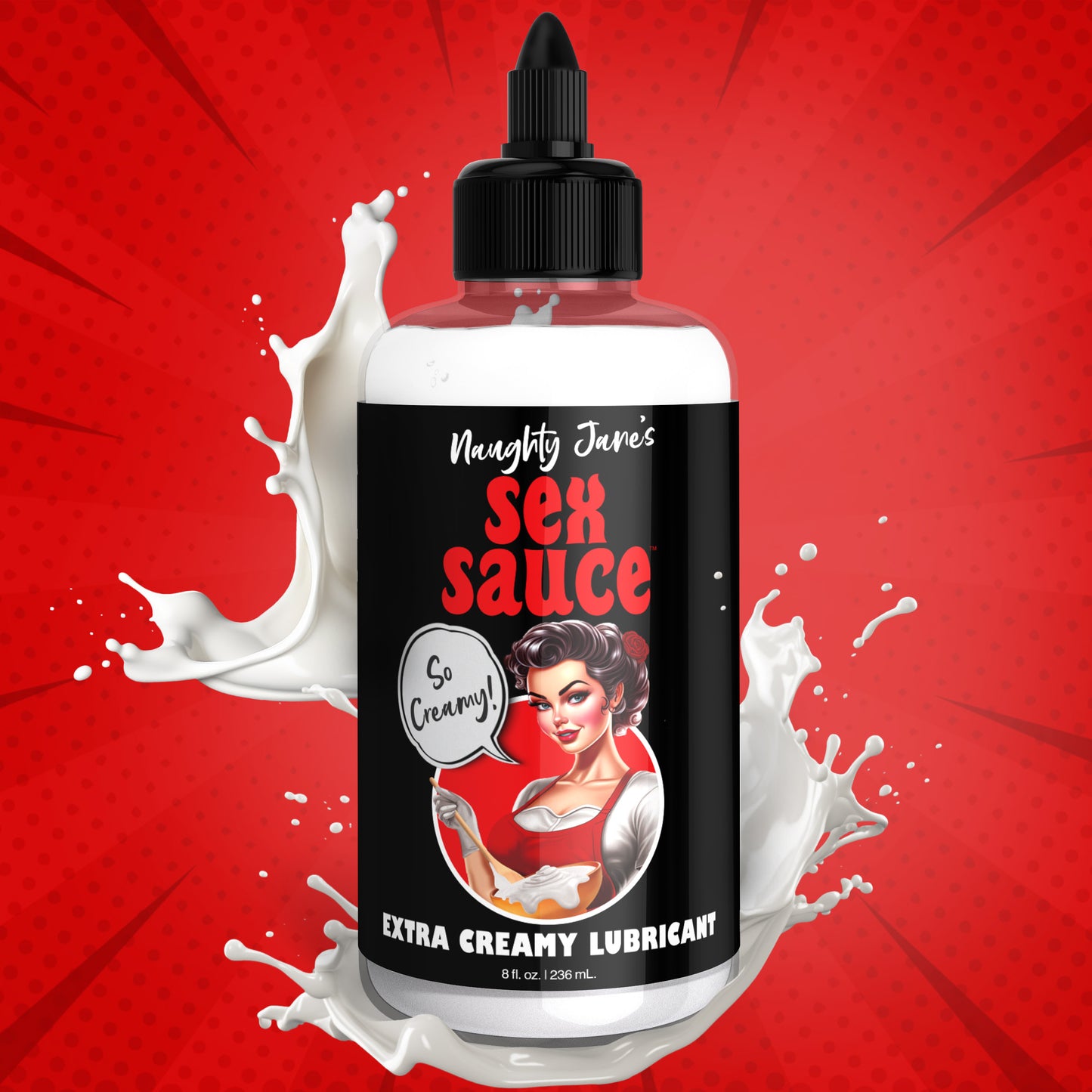Naughty Jane's Sex Sauce Extra Creamy Water-based Lubricant