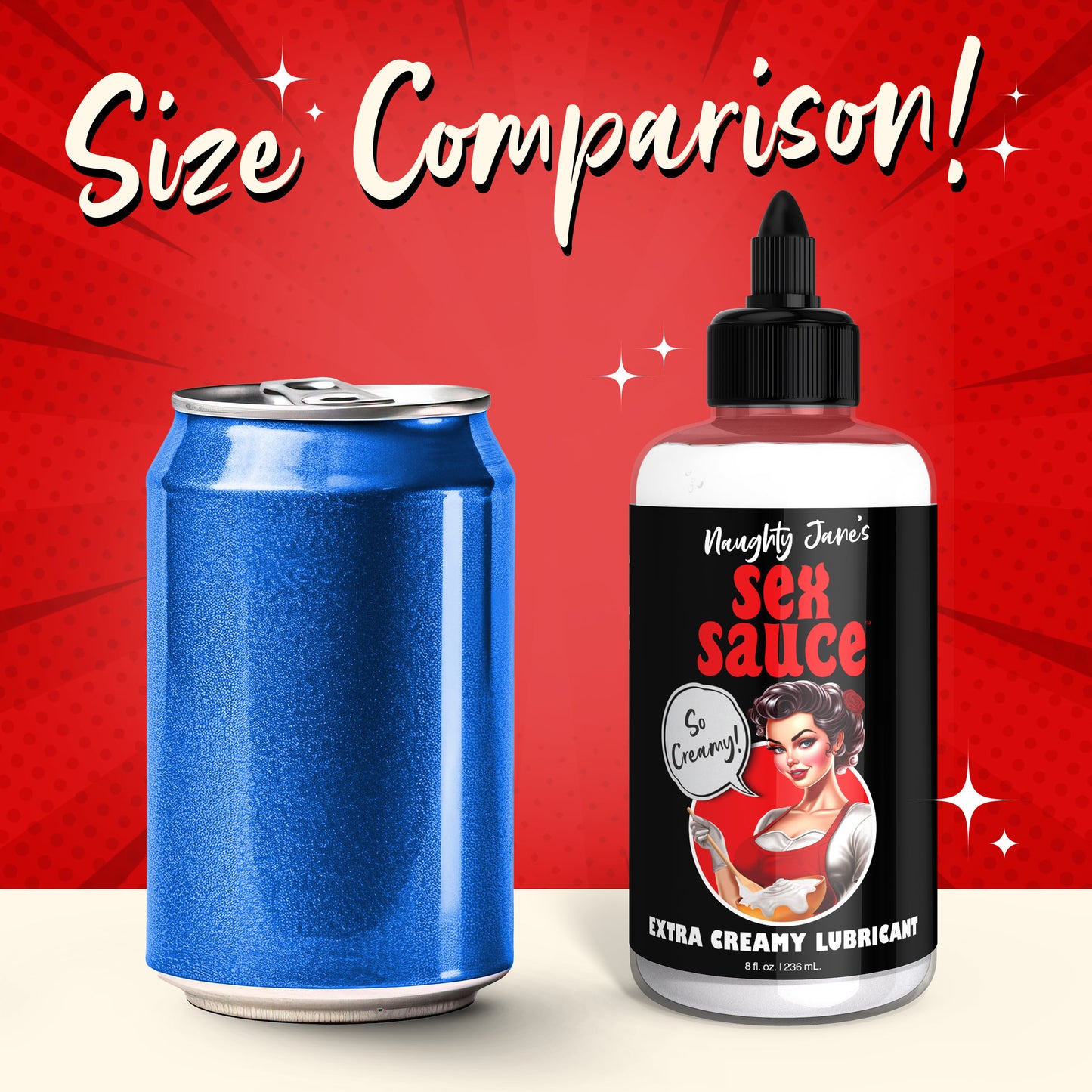 Naughty Jane's Sex Sauce Extra Creamy Water-based Lubricant