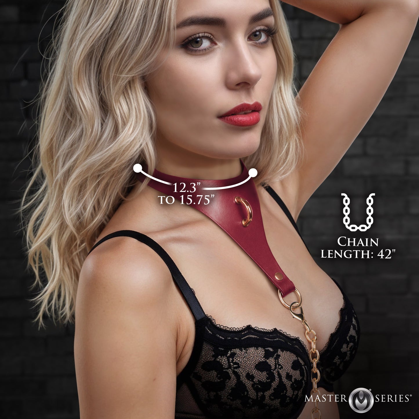 Captivate Collar With Body Chain