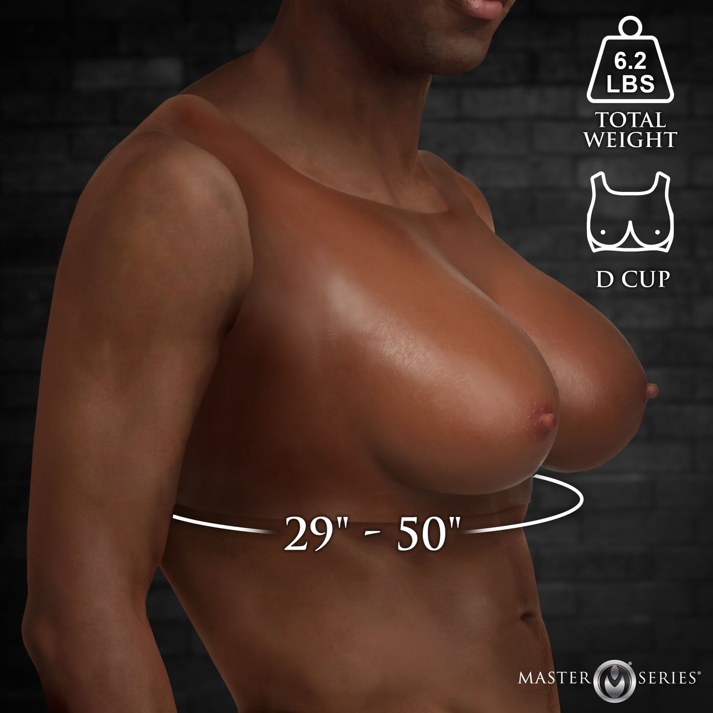 Perky Pair Silicone Breasts