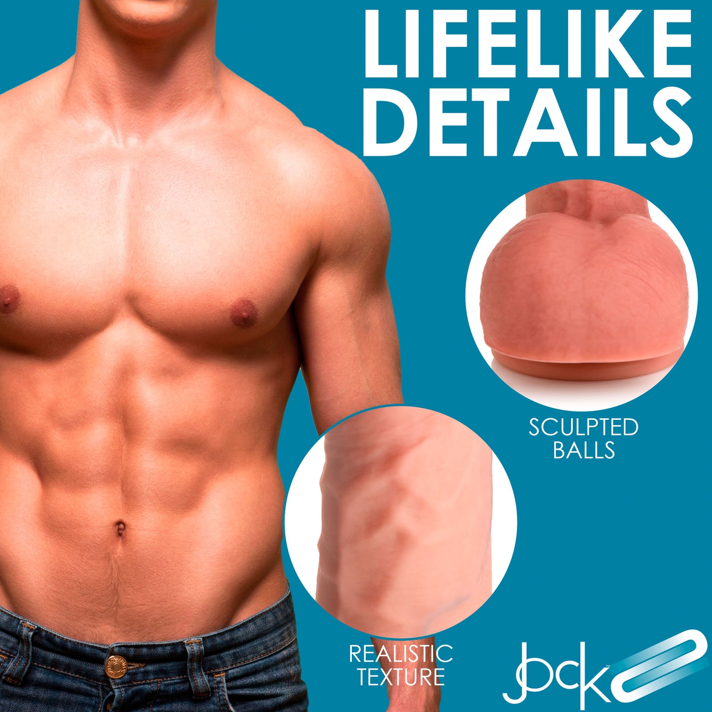 Dual Density Uncut Dildo With Balls