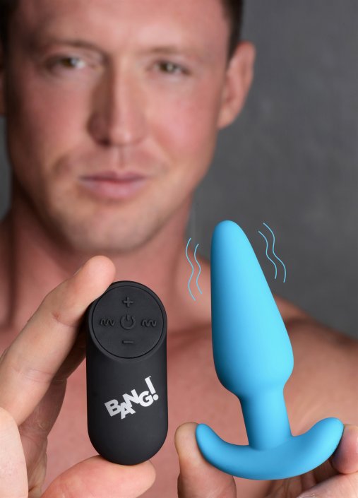 Remote Control 21x Vibrating Silicone Butt Plug