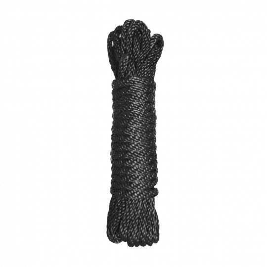 Master Series Premium Black Nylon Bondage Rope