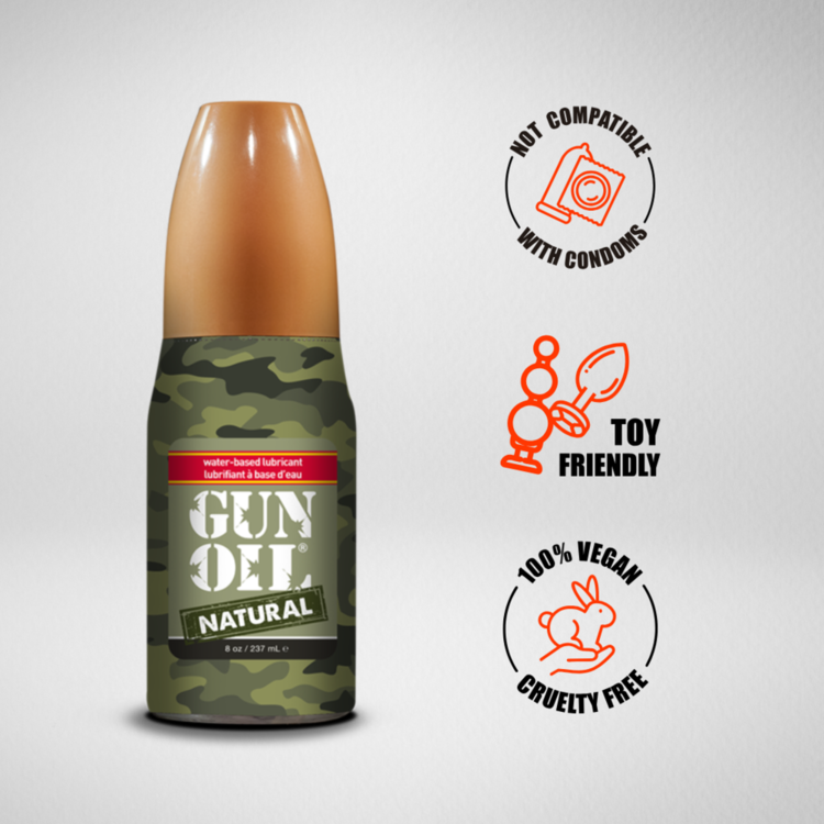 Gun Oil Natural Water-based Lubricant