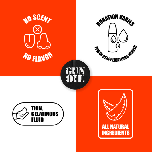 Gun Oil Natural Water-based Lubricant