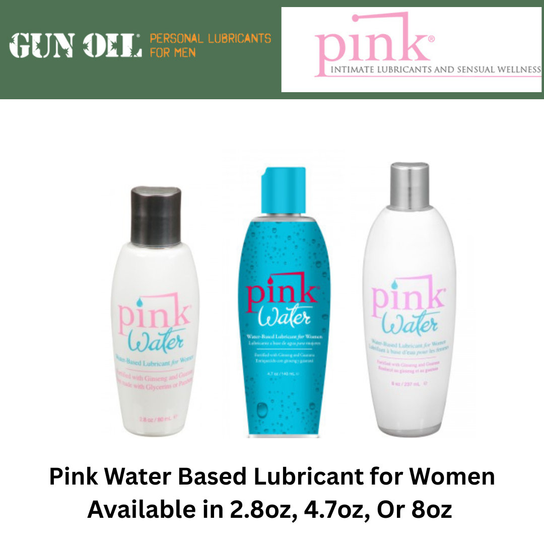 Pink Water-based Lubricant for Women