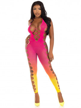Ombre Footless Bodystocking