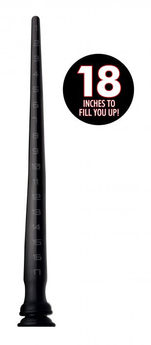 Silicone Tapered Anal Hose