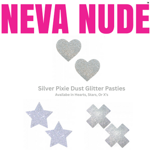 Silver Pixie Dust Glitter Pasties