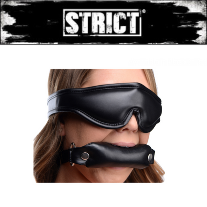 Padded Blindfold & Gag Set