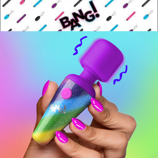 Rainbow Mini Silicone Wand