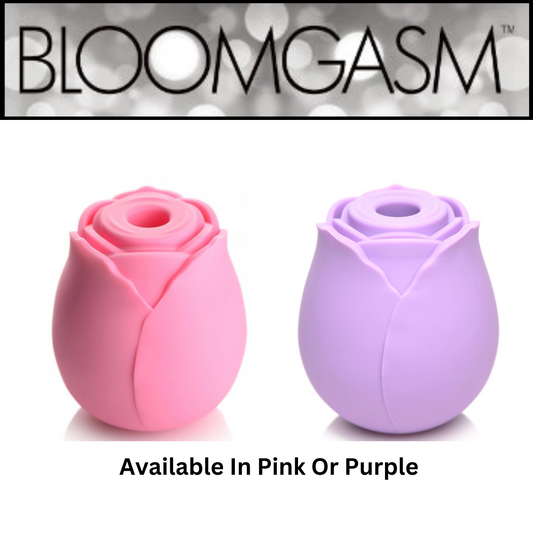 Bloomgasm Wild Rose 10x Suction Clit Stimulator