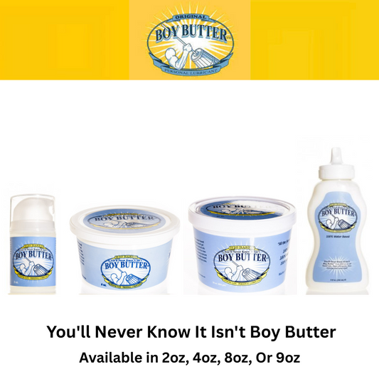 You'll Never Know It Isn't Boy Butter Water-based Lubricant