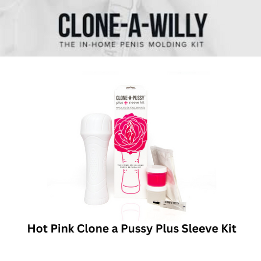 Hot Pink Clone a Pussy Plus Sleeve Kit