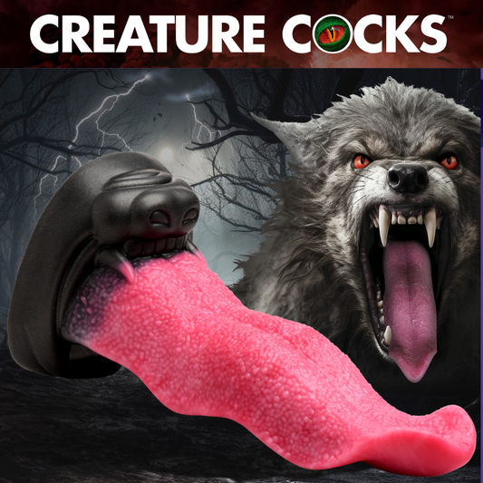 Wolf's Lick Silicone Dildo