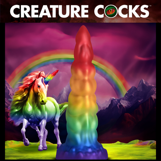 Magic Rider Unicorn Silicone Dildo