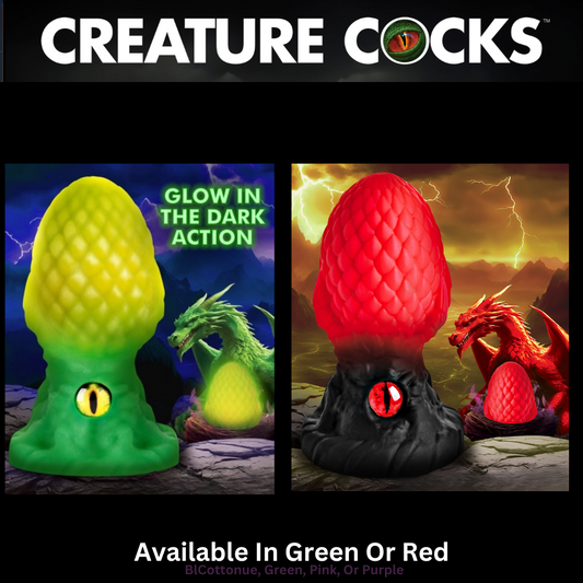 Eye Of The Dragon Silicone Butt Plug