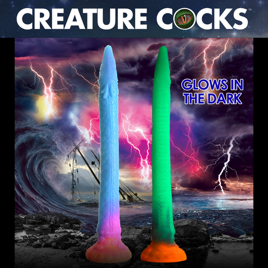Makara Glow-in-the-dark 18 Inch Silicone Snake Dildo