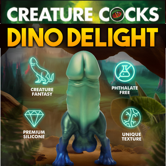 Jurassic Cock Dinosaur Silicone Dildo