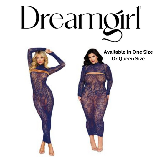 Bodystocking Gown and Shrug Dmnd