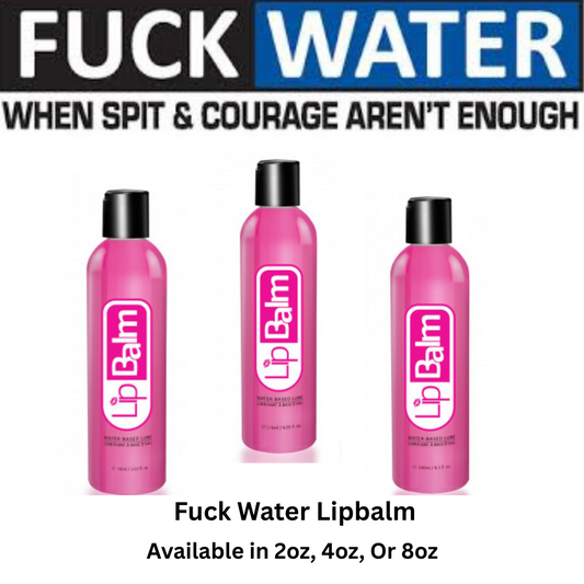Fuck Water Lipbalm Water-based Lubricant