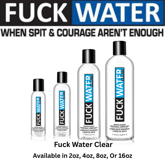 Fuck Water Clear Water-based Lubricant